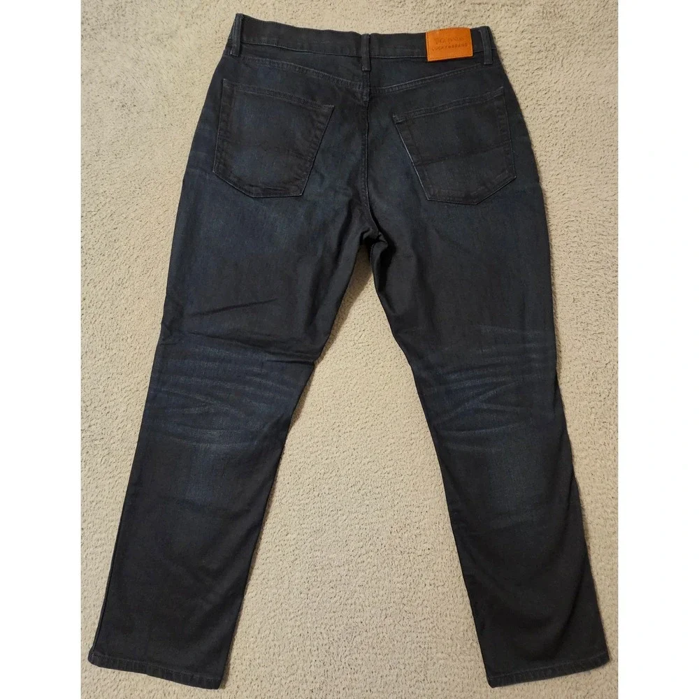 Lucky Brand x Guinness 223 Straight Leg Jeans Mens 36x32 Dark Wash Indigo Denim